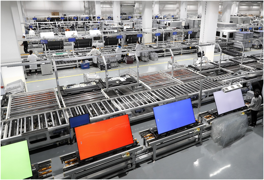 智慧賦能，標(biāo)桿引領(lǐng) 長(zhǎng)虹智慧顯示工廠入選“2022年度智能制造示范工廠”